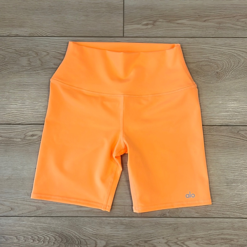 Alo Biker Shorts, Never Worn